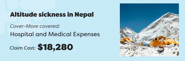 Altitude sickness in Nepal