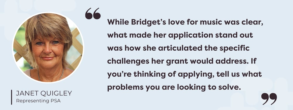 Janets feedback for Bridgets project