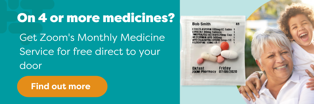 Zoom Pharmacy - Monthly Medicines Delivery Services