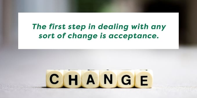 how to deal with change